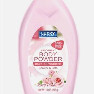 Lucky Brand Pink Rosy Dream Body Powder